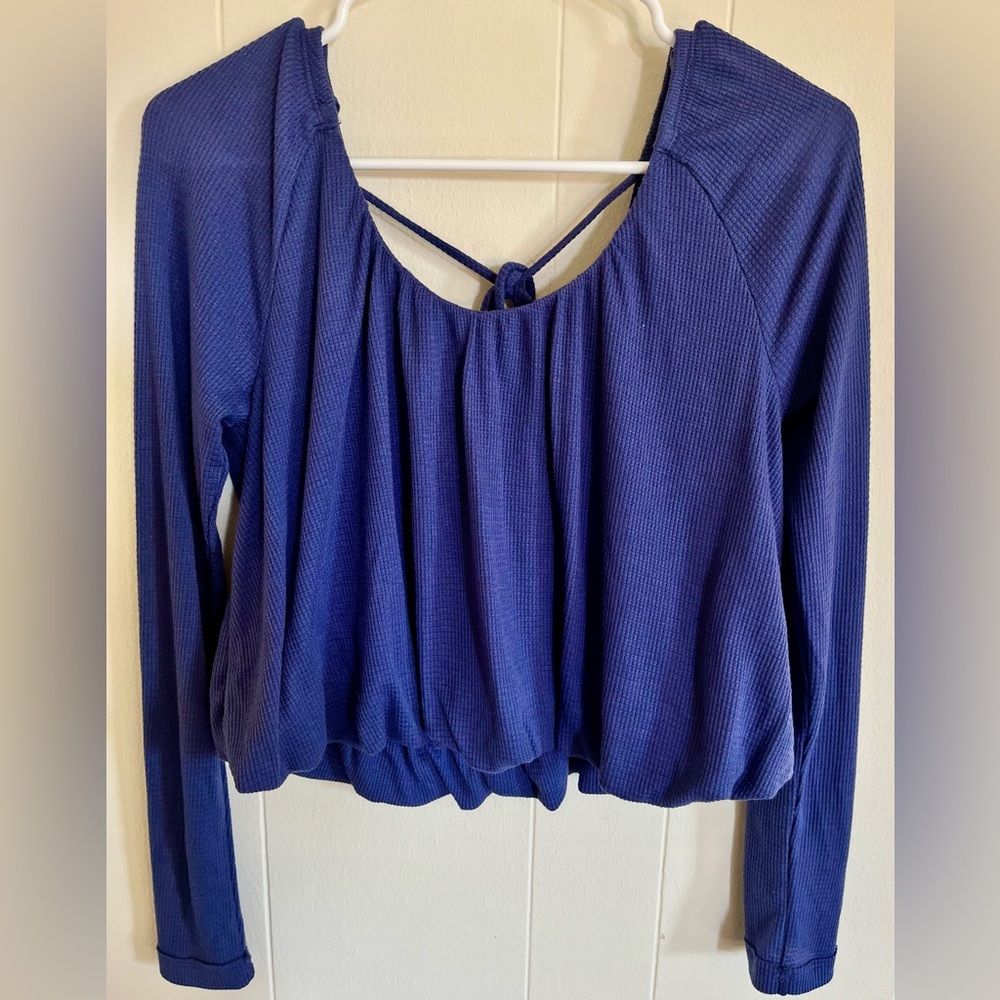 Purple Free People Top